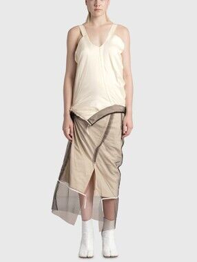 Maison Martin Margiela Organza Insert Two-way Dress size L(44) BNWT